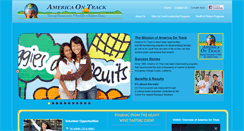 Desktop Screenshot of americaontrack.org
